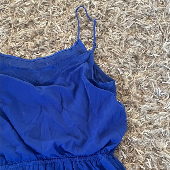 Express Blue Spaghetti Strap Dress size XS - Picture 11 of 14